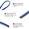 imageLivTee 20 Pieces Car Air Conditioner Decoration Strip for Vent Outlet Universal Waterproof Bendable Air Vent Outlet Trim Decoration Car Interior Accessories GreenShiny Blue
