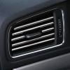 imageLivTee 20 Pieces Car Air Conditioner Decoration Strip for Vent Outlet Universal Waterproof Bendable Air Vent Outlet Trim Decoration Car Interior Accessories GreenSilver