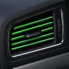 imageLivTee 20 Pieces Car Air Conditioner Decoration Strip for Vent Outlet Universal Waterproof Bendable Air Vent Outlet Trim Decoration Car Interior Accessories GreenGreen