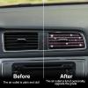 imageLivTee 20 Pieces Car Air Conditioner Decoration Strip for Vent Outlet Universal Waterproof Bendable Air Vent Outlet Trim Decoration Car Interior Accessories GreenBling Purple