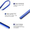 imageLivTee 20 Pieces Car Air Conditioner Decoration Strip for Vent Outlet Universal Waterproof Bendable Air Vent Outlet Trim Decoration Car Interior Accessories GreenBlue