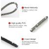 imageLivTee 20 Pieces Car Air Conditioner Decoration Strip for Vent Outlet Universal Waterproof Bendable Air Vent Outlet Trim Decoration Car Interior Accessories GreenBling AB