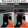 imageLivTee 4PCS Lifting Jack Pad Fits for Tesla Model 3YSX 20162023 Jack Pucks with Protective Ring Accessories for Tesla Vehicles with Storage Case