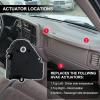 imageLivTee 604106 HVAC Blend Door Actuator Blower Motor Resistor Fits for Chevy 19942012 Driver ampamp Passenger Side Temperature Control Air Actuator Replace OEM89018365 52402588 16163982