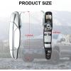 imageLivTee Exterior Chrome Door Handles Fit for Chevrolet 20072013 Fit for Cadillac Fit for GMC Sierra OEM 20828258 22738721 25960525 22738722 Front Rear Driver Passenger Side Set of 4Right Rear