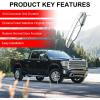 imageLivTee Exterior Chrome Door Handles Fit for Chevrolet 20072013 Fit for Cadillac Fit for GMC Sierra OEM 20828258 22738721 25960525 22738722 Front Rear Driver Passenger Side Set of 4Right Rear