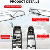 imageLivTee Exterior Chrome Door Handles Fit for Chevrolet 20072013 Fit for Cadillac Fit for GMC Sierra OEM 20828258 22738721 25960525 22738722 Front Rear Driver Passenger Side Set of 4Right Rear
