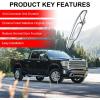 imageLivTee Exterior Chrome Door Handles Fit for Chevrolet 20072013 Fit for Cadillac Fit for GMC Sierra OEM 20828258 22738721 25960525 22738722 Front Rear Driver Passenger Side Set of 4Right Front