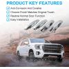 imageLivTee Exterior Chrome Door Handles Fit for Chevrolet 20072013 Fit for Cadillac Fit for GMC Sierra OEM 20828258 22738721 25960525 22738722 Front Rear Driver Passenger Side Set of 4All