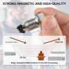 imageLivTee M14x15MM Stainless Steel Magnetic Oil Drain Plug With 3PCS Oil Pan Drain Plug Gasket Fits for Kawasaki Fits for Ford Fits for Honda Fits for Yamaha Fits for Hyundai Car Accessories