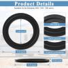 imageLivTee RV Toilet Seal Replacement for 300310320 RV Toilet Parts Flush Ball Seal Gasket Perfect Replacement for RV Toilet Seal Kit for 385311658 2 Pack