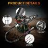 imageLivTee Super Bright 4PCS Motorcycle Indicators Flowing LED Turn Signal Lights 12V for Motorbike Scooter Quad Cruiser Off Road Amber YellowWhiteRedAmber