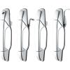 imageLivTee Exterior Chrome Door Handles Fit for Chevrolet 20072013 Fit for Cadillac Fit for GMC Sierra OEM 20828258 22738721 25960525 22738722 Front Rear Driver Passenger Side Set of 4All