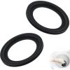 imageLivTee RV Toilet Seal Replacement for 300310320 RV Toilet Parts Flush Ball Seal Gasket Perfect Replacement for RV Toilet Seal Kit for 385311658 2 Pack