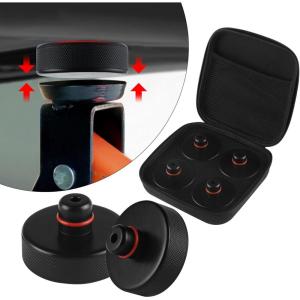 imageLivTee 4PCS Lifting Jack Pad Fits for Tesla Model 3YSX 20162023 Jack Pucks with Protective Ring Accessories for Tesla Vehicles with Storage Case