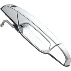 imageLivTee Exterior Chrome Door Handles Fit for Chevrolet 20072013 Fit for Cadillac Fit for GMC Sierra OEM 20828258 22738721 25960525 22738722 Front Rear Driver Passenger Side Set of 4Left Front