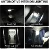 imageLivTee 2PCS Wireless Small Car LED Lights Interior USB Rechargeable Car Interior Led Night Light for Car Decor Car Accessories for Men and Woman White