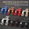 imageLivTee Beige Superior Leather Car Seat Back Headrest Hook Auto Seat Hook Hangers Interior Accessories for Purse Coats Umbrellas Grocery Bags Handbag 2PackBeige 1Pack