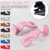 imageLivTee Beige Superior Leather Car Seat Back Headrest Hook Auto Seat Hook Hangers Interior Accessories for Purse Coats Umbrellas Grocery Bags Handbag 2PackPink