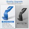 imageLivTee Beige Superior Leather Car Seat Back Headrest Hook Auto Seat Hook Hangers Interior Accessories for Purse Coats Umbrellas Grocery Bags Handbag 2PackBlue 2Pack