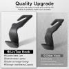 imageLivTee Beige Superior Leather Car Seat Back Headrest Hook Auto Seat Hook Hangers Interior Accessories for Purse Coats Umbrellas Grocery Bags Handbag 2PackBlack 2Pack