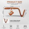 imageLivTee Beige Superior Leather Car Seat Back Headrest Hook Auto Seat Hook Hangers Interior Accessories for Purse Coats Umbrellas Grocery Bags Handbag 2PackBrown 2Pack