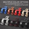 imageLivTee Beige Superior Leather Car Seat Back Headrest Hook Auto Seat Hook Hangers Interior Accessories for Purse Coats Umbrellas Grocery Bags Handbag 2PackGray 1Pack