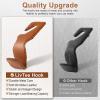 imageLivTee Beige Superior Leather Car Seat Back Headrest Hook Auto Seat Hook Hangers Interior Accessories for Purse Coats Umbrellas Grocery Bags Handbag 2PackBrown 2Pack