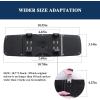 imageLivTee Bling Car Rearview Mirror Car Bling Decorations Rear View Mirror with HD Glass Bling Car Interior Accessories for Women and Teens  BlueRed