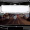 imageLivTee Bling Car Rearview Mirror Car Bling Decorations Rear View Mirror with HD Glass Bling Car Interior Accessories for Women and Teens  BlueWhite