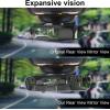 imageLivTee Car Rear View Mirror HD Glass Frameless 1181 Inch Panoramic Convex Interior Clipon Wide Angle Mirror to Reduce Blind Spot Effectively for Cars SUVs Trucks  Car AccessoriesStandardTape