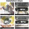 imageLivTee Car Rear View Mirror HD Glass Frameless 1181 Inch Panoramic Convex Interior Clipon Wide Angle Mirror to Reduce Blind Spot Effectively for Cars SUVs Trucks  Car AccessoriesStandardTape