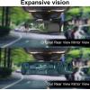 imageLivTee Car Rear View Mirror HD Glass Frameless 1181 Inch Panoramic Convex Interior Clipon Wide Angle Mirror to Reduce Blind Spot Effectively for Cars SUVs Trucks  Car AccessoriesAnti Glare113 inch
