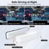 imageLivTee Car Rear View Mirror HD Glass Frameless 1181 Inch Panoramic Convex Interior Clipon Wide Angle Mirror to Reduce Blind Spot Effectively for Cars SUVs Trucks  Car AccessoriesStandard113 inch