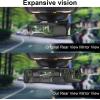 imageLivTee Car Rear View Mirror HD Glass Frameless 1181 Inch Panoramic Convex Interior Clipon Wide Angle Mirror to Reduce Blind Spot Effectively for Cars SUVs Trucks  Car AccessoriesStandard113 inch