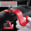 imageLivTee Car Seat Headrest Hook Car Headrest Hidden Hook 4 Pack Universal Auto Car Back Seat Hook Organizer for Purse Coat Car Interior Accessories GrayRedCF
