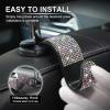 imageLivTee Car Seat Headrest Hook Car Headrest Hidden Hook 4 Pack Universal Auto Car Back Seat Hook Organizer for Purse Coat Car Interior Accessories GrayBling Colorful