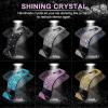 imageLivTee Car Seat Headrest Hook Car Headrest Hidden Hook 4 Pack Universal Auto Car Back Seat Hook Organizer for Purse Coat Car Interior Accessories GrayBling Pink