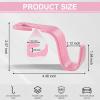 imageLivTee Car Seat Headrest Hook Car Headrest Hidden Hook 4 Pack Universal Auto Car Back Seat Hook Organizer for Purse Coat Car Interior Accessories GrayPinkCF