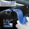 imageLivTee Car Seat Headrest Hook Car Headrest Hidden Hook 4 Pack Universal Auto Car Back Seat Hook Organizer for Purse Coat Car Interior Accessories GrayBlue