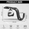 imageLivTee Car Seat Headrest Hook Car Headrest Hidden Hook 4 Pack Universal Auto Car Back Seat Hook Organizer for Purse Coat Car Interior Accessories GrayBlackCF