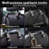 imageLivTee Car Seat Headrest Hook Car Headrest Hidden Hook 4 Pack Universal Auto Car Back Seat Hook Organizer for Purse Coat Car Interior Accessories GrayBling Colorful