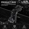 imageLivTee Car Seat Headrest Hook Car Headrest Hidden Hook 4 Pack Universal Auto Car Back Seat Hook Organizer for Purse Coat Car Interior Accessories GrayBling Black
