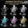 imageLivTee Car Seat Headrest Hook Car Headrest Hidden Hook 4 Pack Universal Auto Car Back Seat Hook Organizer for Purse Coat Car Interior Accessories GrayBling Gold