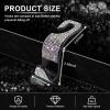 imageLivTee Car Seat Headrest Hook Car Headrest Hidden Hook 4 Pack Universal Auto Car Back Seat Hook Organizer for Purse Coat Car Interior Accessories GrayBling Colorful