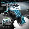 imageLivTee Car Seat Headrest Hook Car Headrest Hidden Hook 4 Pack Universal Auto Car Back Seat Hook Organizer for Purse Coat Car Interior Accessories GrayBling Cyan