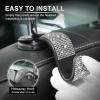 imageLivTee Car Seat Headrest Hook Car Headrest Hidden Hook 4 Pack Universal Auto Car Back Seat Hook Organizer for Purse Coat Car Interior Accessories GrayBling White