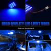 imageLivTee LED Interior Car Lights Accessories with 194 168 T10  DE3175  BA9S  64182112 578 Festoon Replacement Lighting for Cars Trucks Camper Led Interior Lights Map Trunk Dome Lights BlueBlue