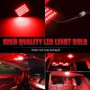 imageLivTee LED Interior Car Lights Accessories with 194 168 T10  DE3175  BA9S  64182112 578 Festoon Replacement Lighting for Cars Trucks Camper Led Interior Lights Map Trunk Dome Lights BlueRed