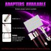 imageLivTee LED Interior Car Lights Accessories with 194 168 T10  DE3175  BA9S  64182112 578 Festoon Replacement Lighting for Cars Trucks Camper Led Interior Lights Map Trunk Dome Lights BluePurple